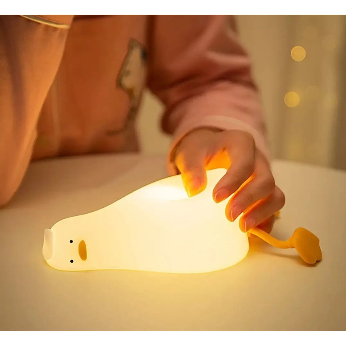 OEM - Lámpara De Escritorio Patito Dormilón Multicolor
