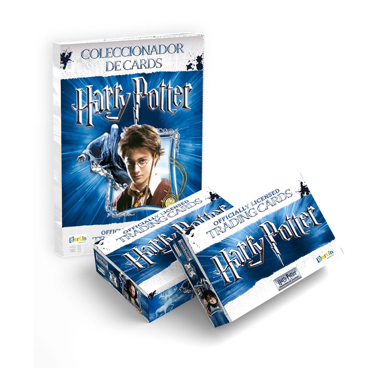 EDITORIAL BERLIN - CARDS HARRY POTTER PRISIONERO DE AZKABAN - BINDER + 2 PAQUETONES (50 SOBRES)
