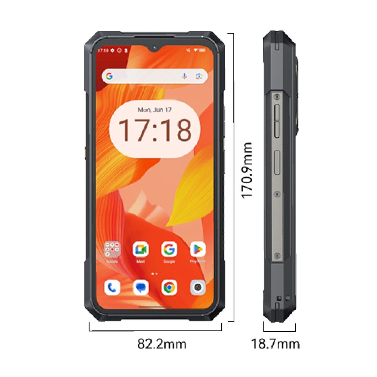 CUBOT - Celular Cubot KingKong X 5G Resistente IP68 16GB RAM Expandible 32GB ROM 256GB 10200mAh