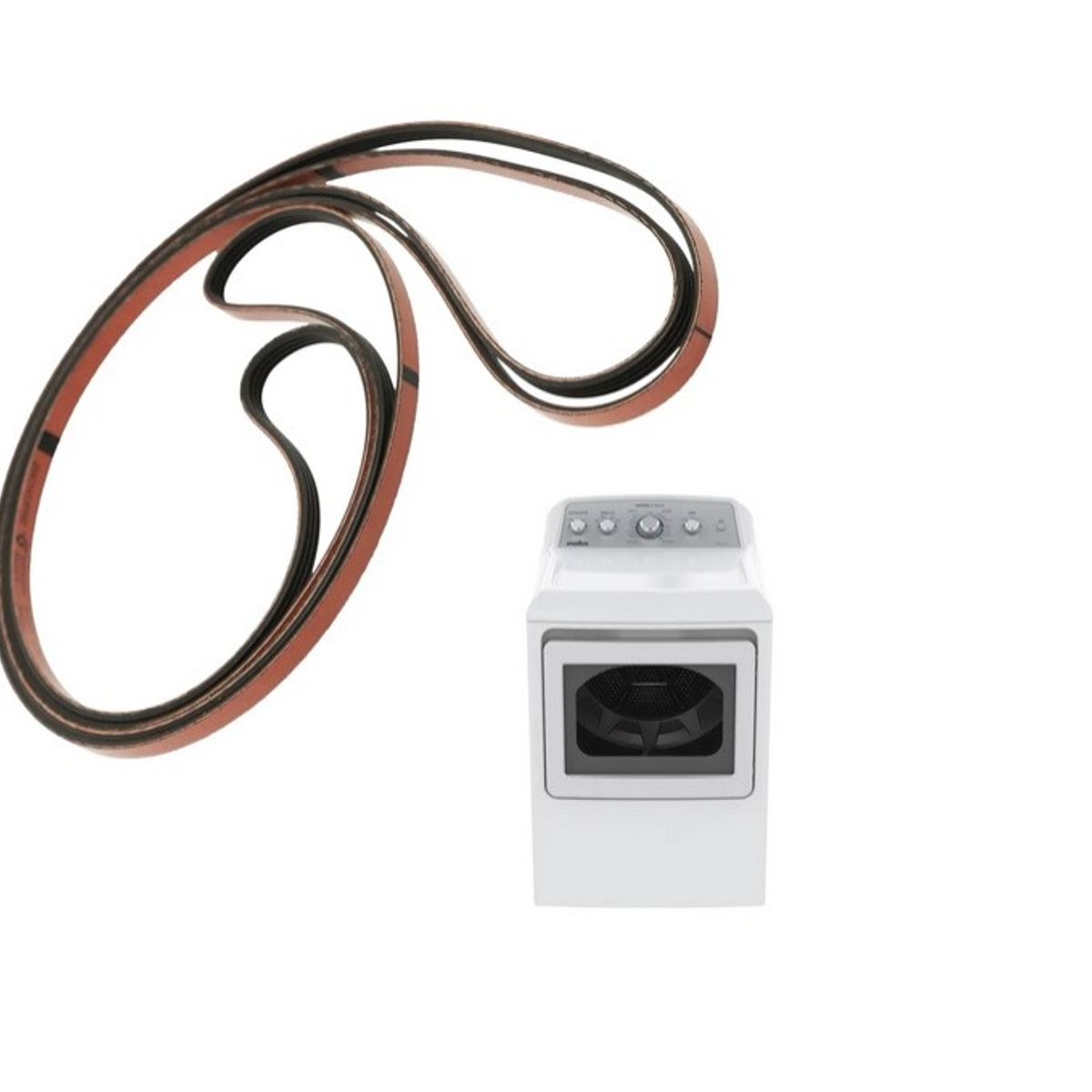 GENERICO - Faja para Secadora Mabe G.E ww02f00854 2.28cm