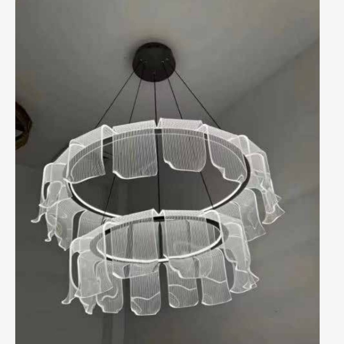 GENERICO - Lámpara colgante LED moderna regulable