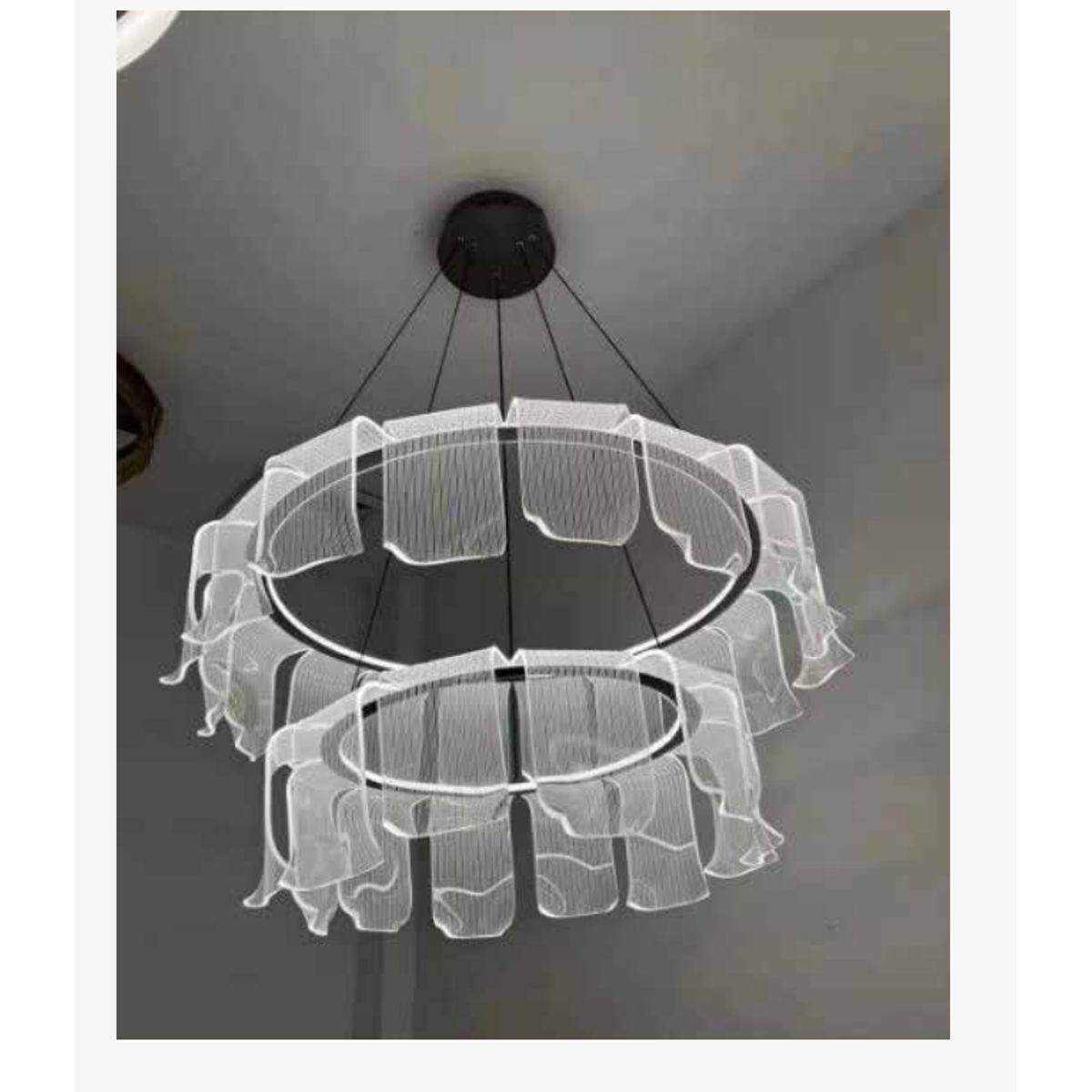 GENERICO - Lámpara colgante LED moderna regulable