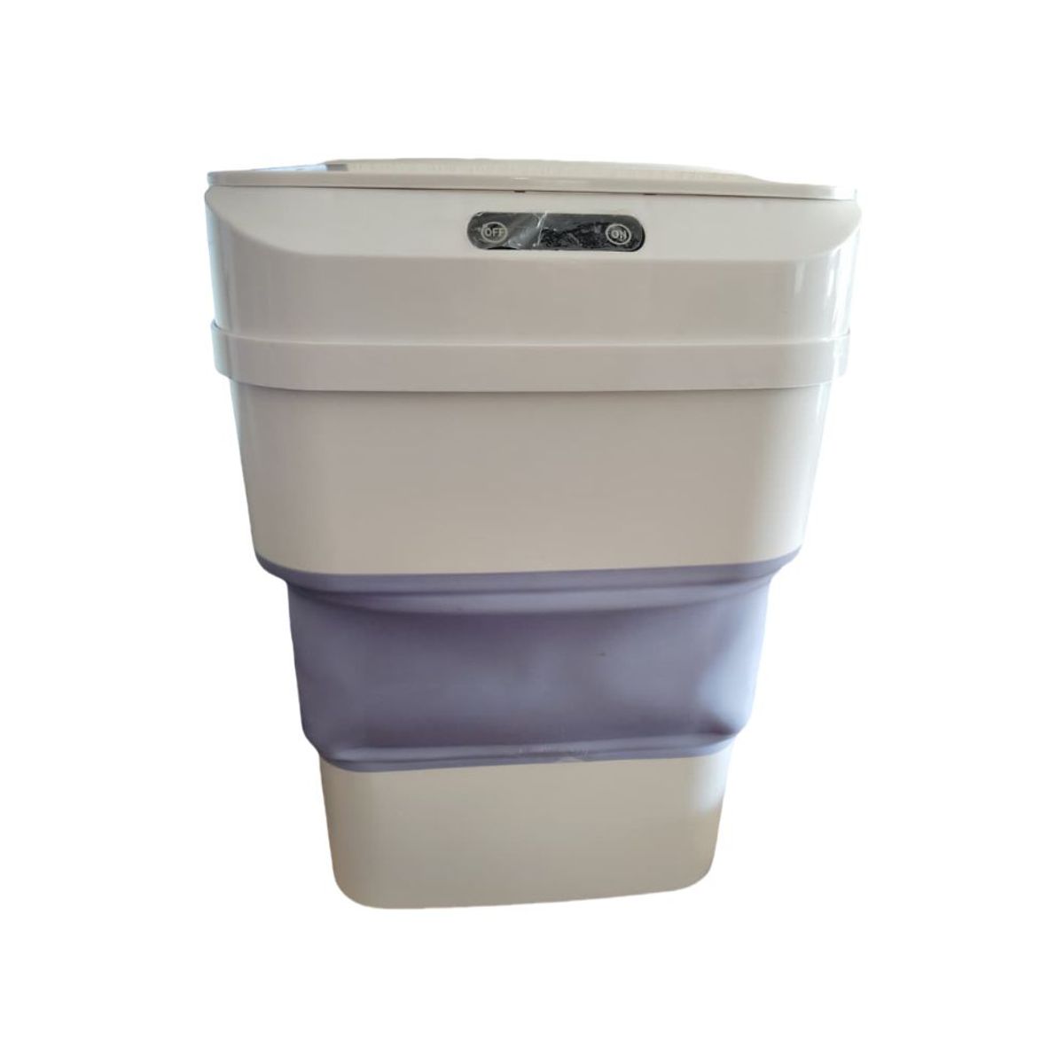 GENERICO - Papelera Smart con Sensor Plegable Azul Grisaceo