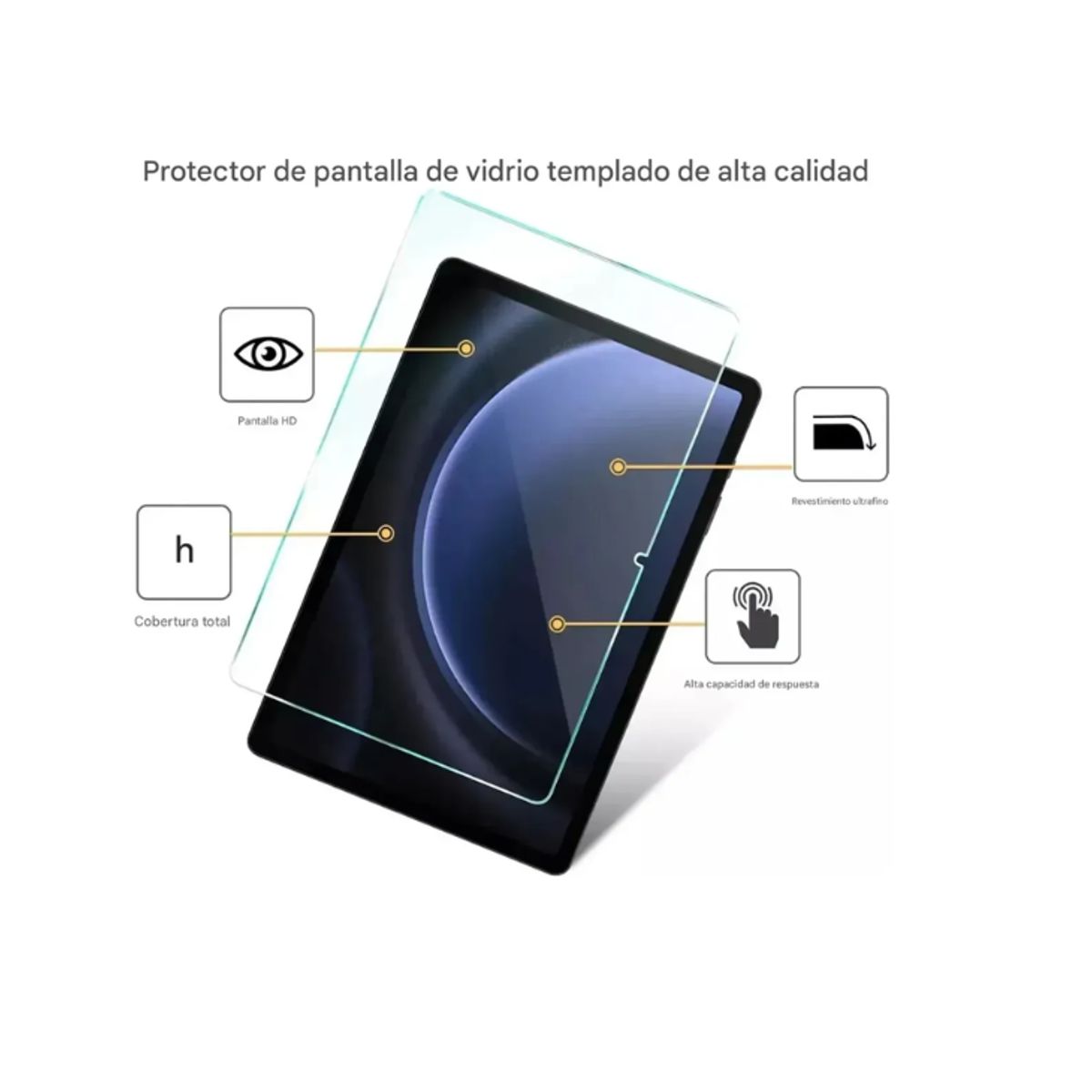 CASE - Funda Porta pencil compatible Para tablet  s11 de 11 pugadas rosado + mica de vidrio