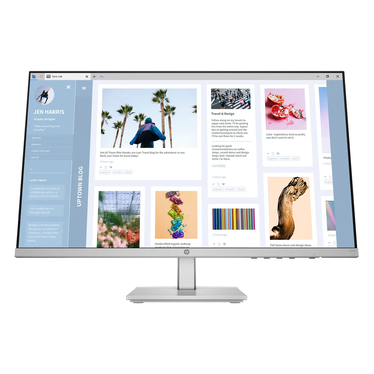 Monitor HP Series 5 23.8 524sh, FHD, 48 a 100 Hz, marca HP - Foto Principal