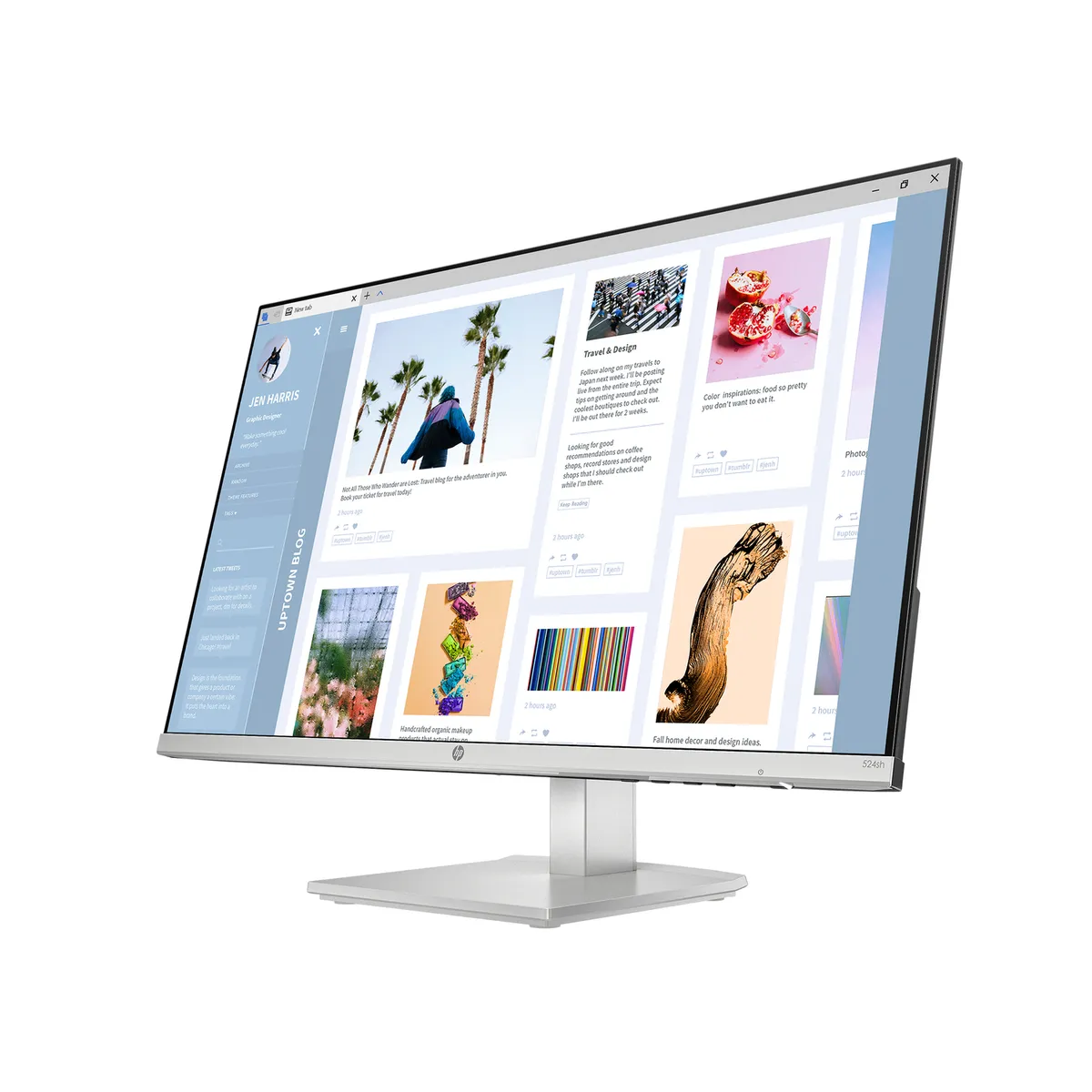 Monitor HP Series 5 23.8 524sh, FHD, 48 a 100 Hz, marca HP - Foto 2