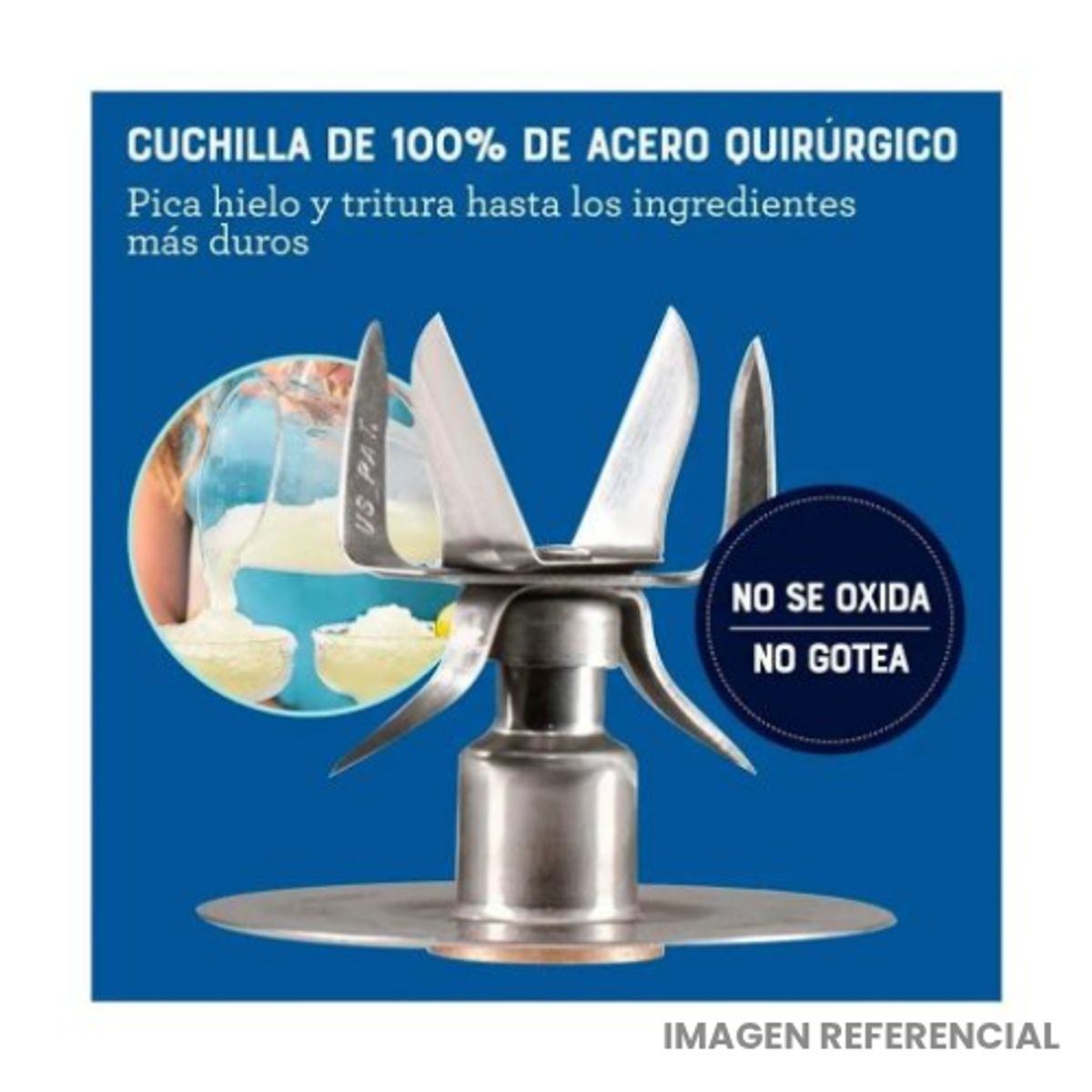 OSTER - Licuadora Oster con Tecnología Reversible, 1.5L, 800W, Rojo, BLSTPEG-CRT