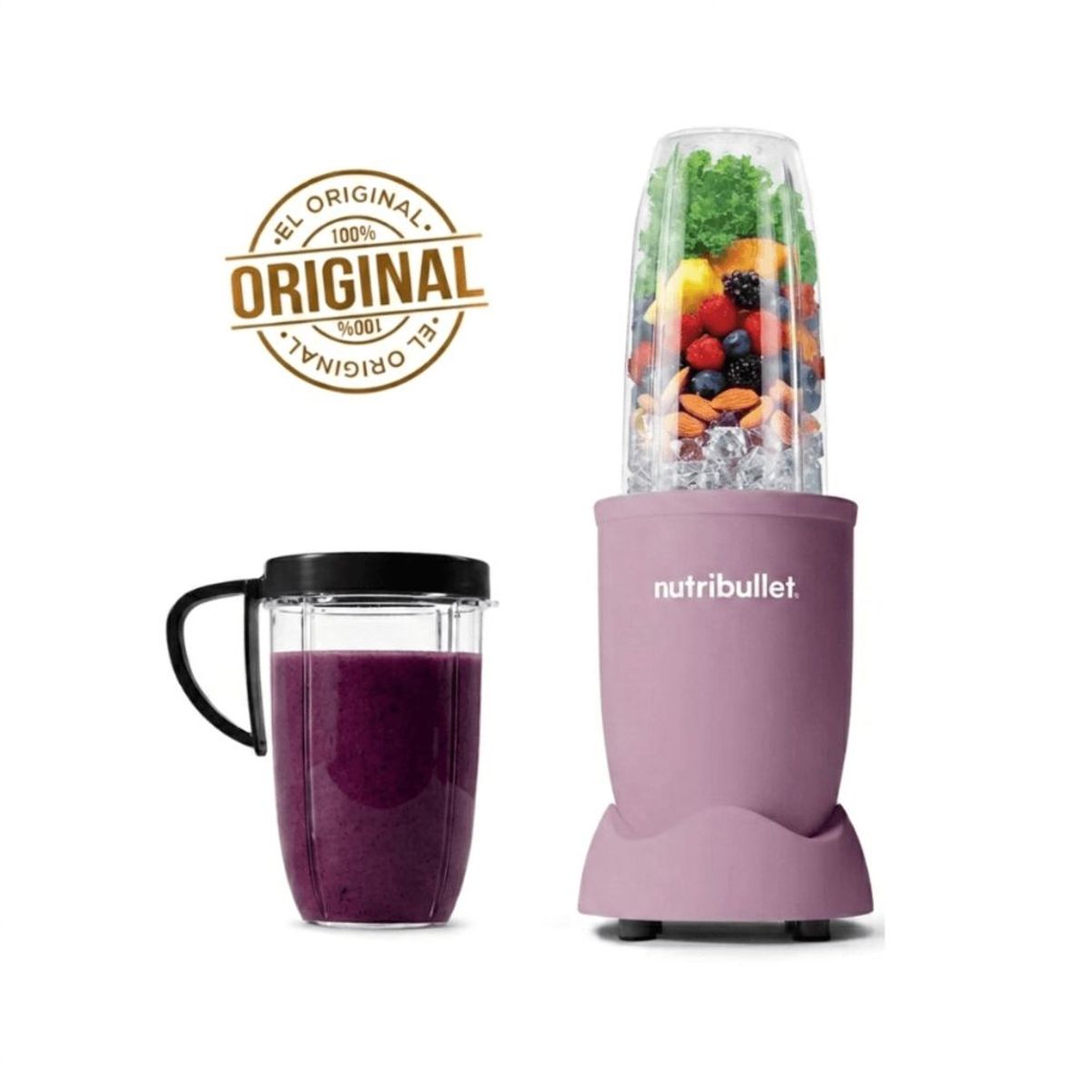 QUALITY PRODUCTS - Extractor de Nutrientes Nutribullet 900 Lavanda