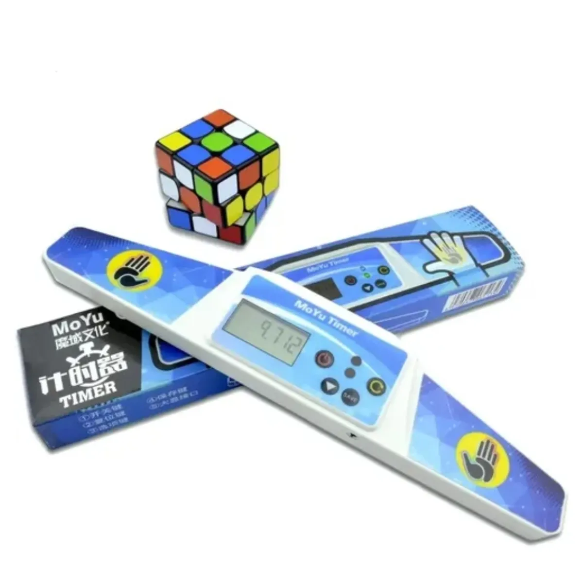 GENERICO - Cronometro de Cubos Rubik Timer Moyu Premium