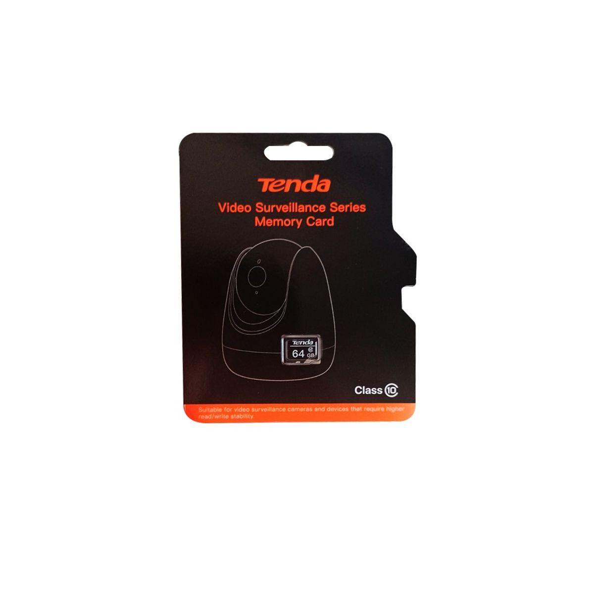 TENDA - MicroSD 64GB Tenda CM064 4K Clase 10 Resistente