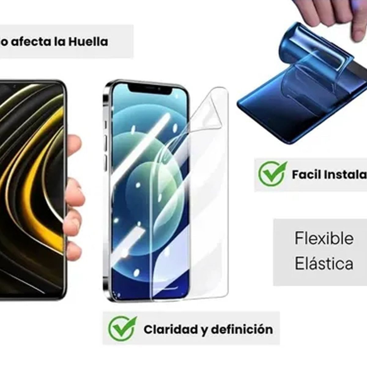GENERICO - Mica De Hidrogel HD Para Samsung Galaxy S23 Ultra