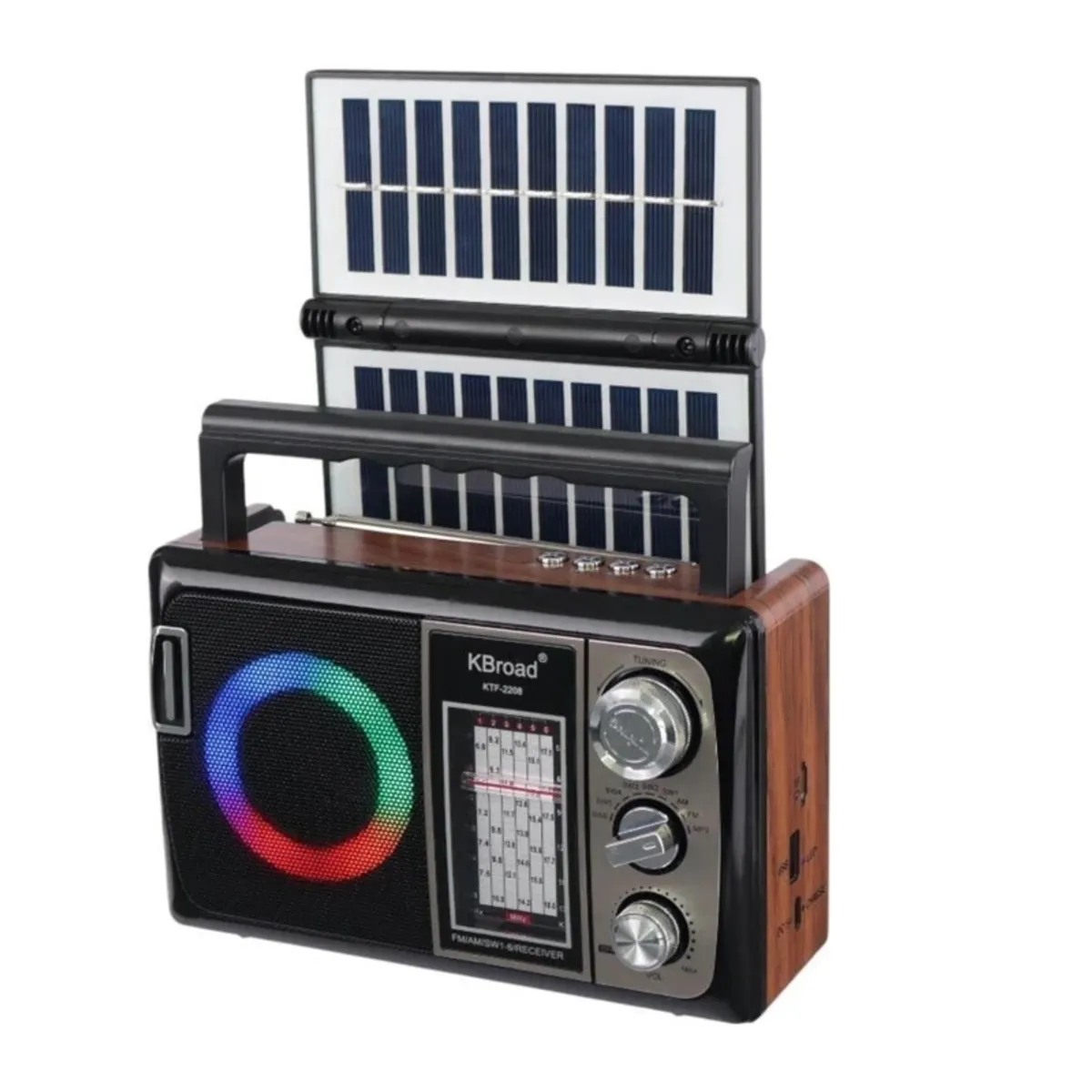 GENERICO - Radio Vintage con FM, AM, SW, Bluetooth KTF-2208