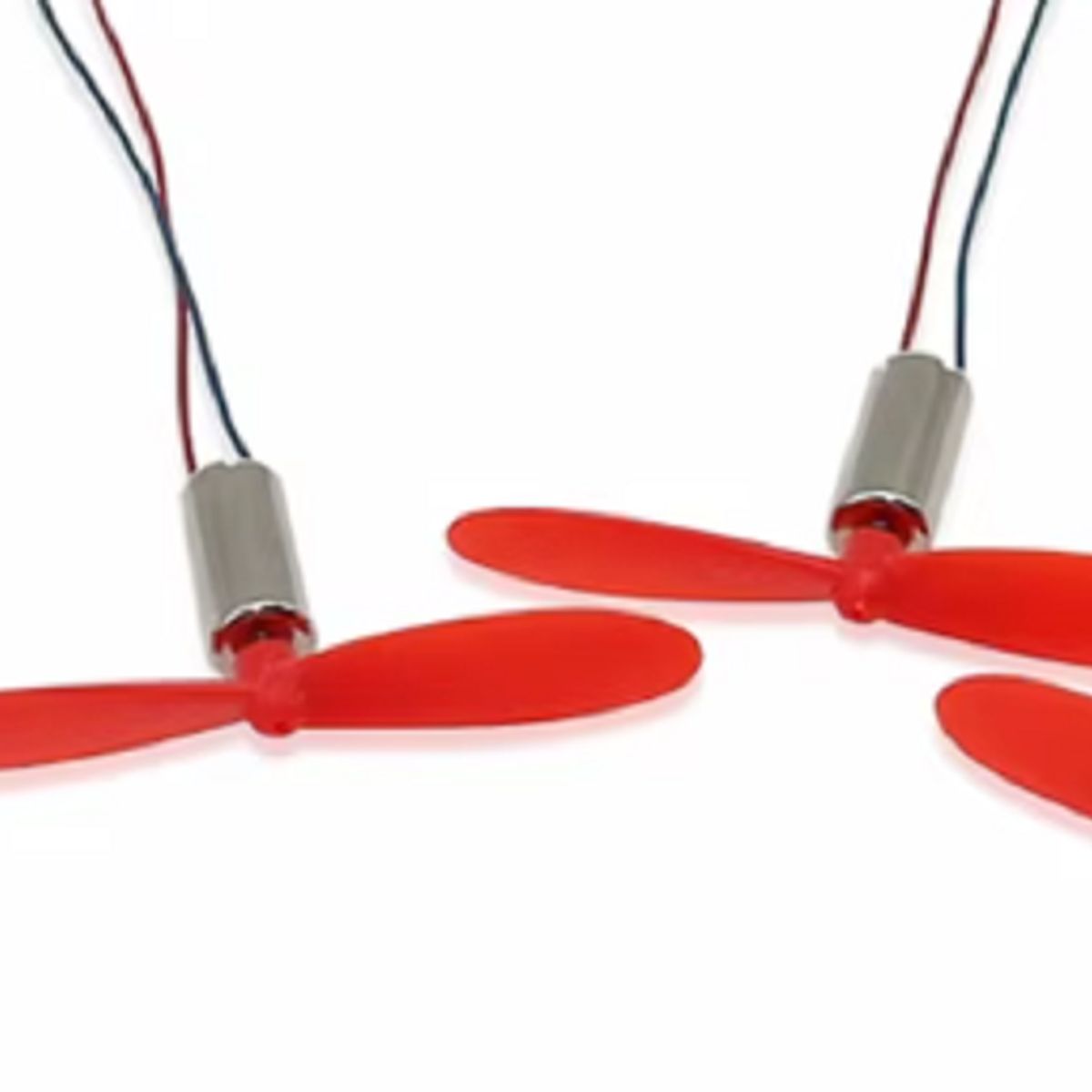 GENERICO - 4 Motores Coreless 716 3.7V 50000RPM + 4 Hélices 55mm para Micro Quadcopter DIY