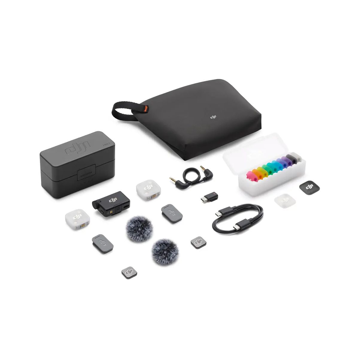 DJI - Micrófono DJI Mic Mini 2 (2TX + 1RX + Estuche de carga)