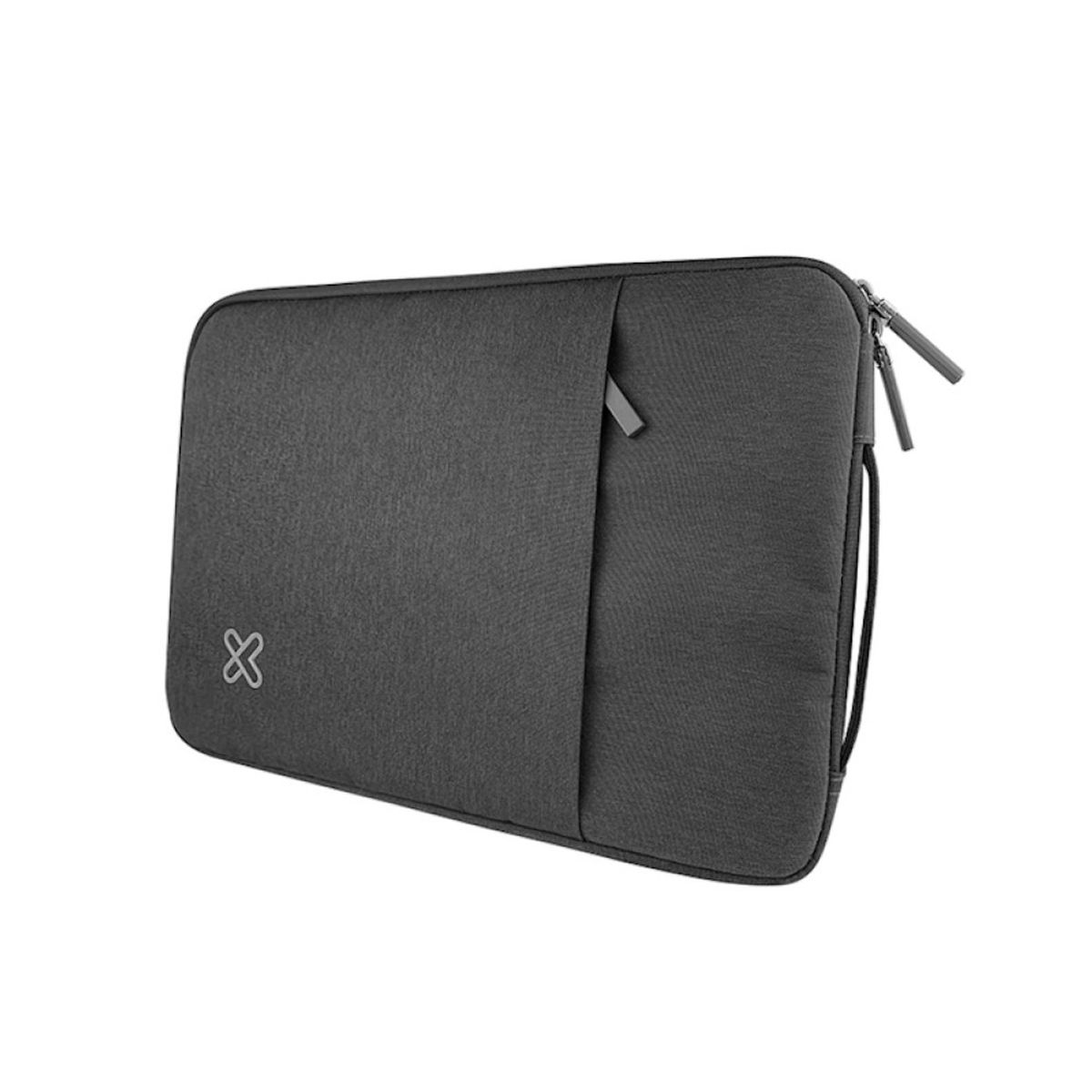 KLIP XTREME - Klip Xtreme Funda para Laptop 14 SquarePro Acolchada con Asa y Bolsillo Gris KNS-418GR