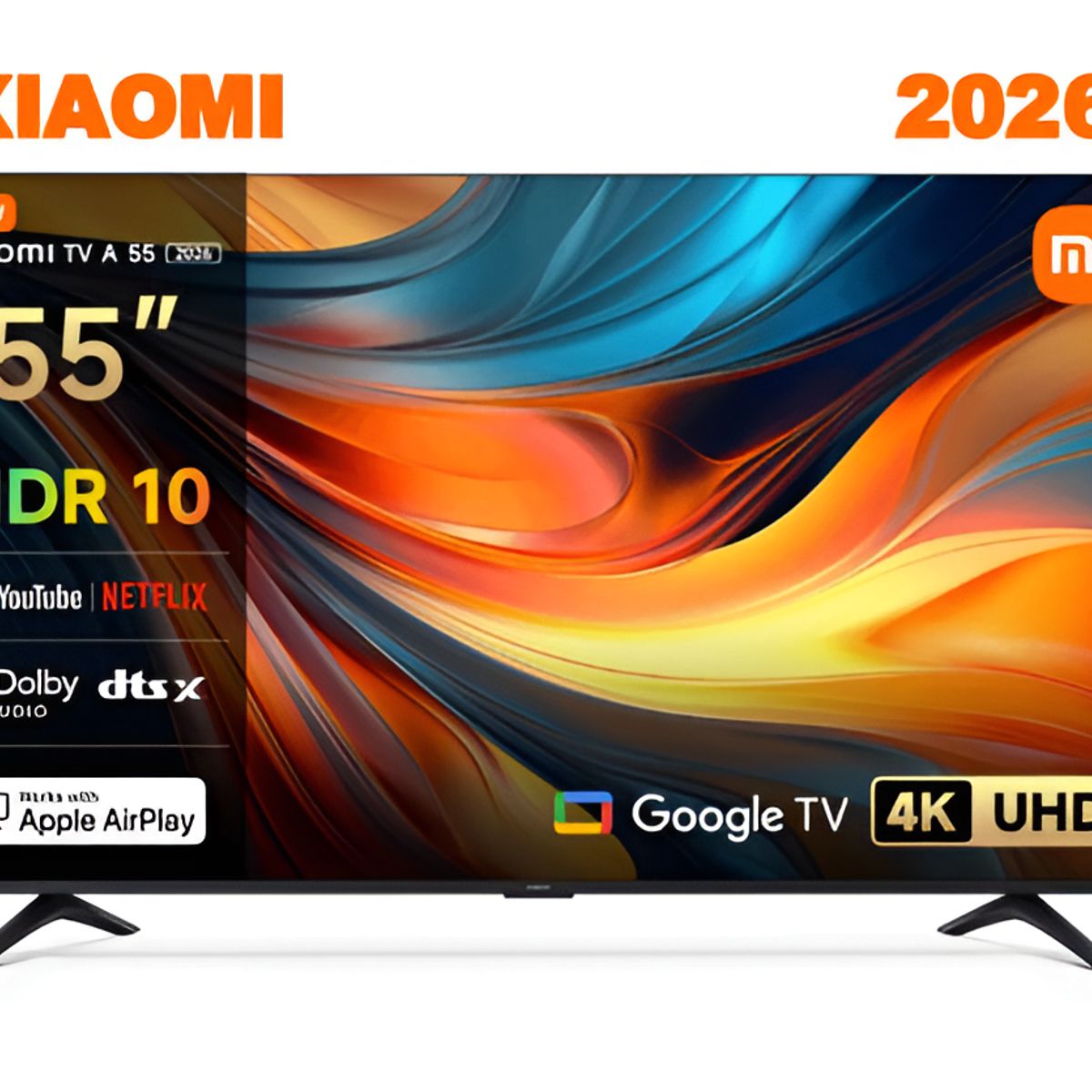 XIAOMI - Televisor inteligente Xiaomi TV A 55 2026  UHD 4K