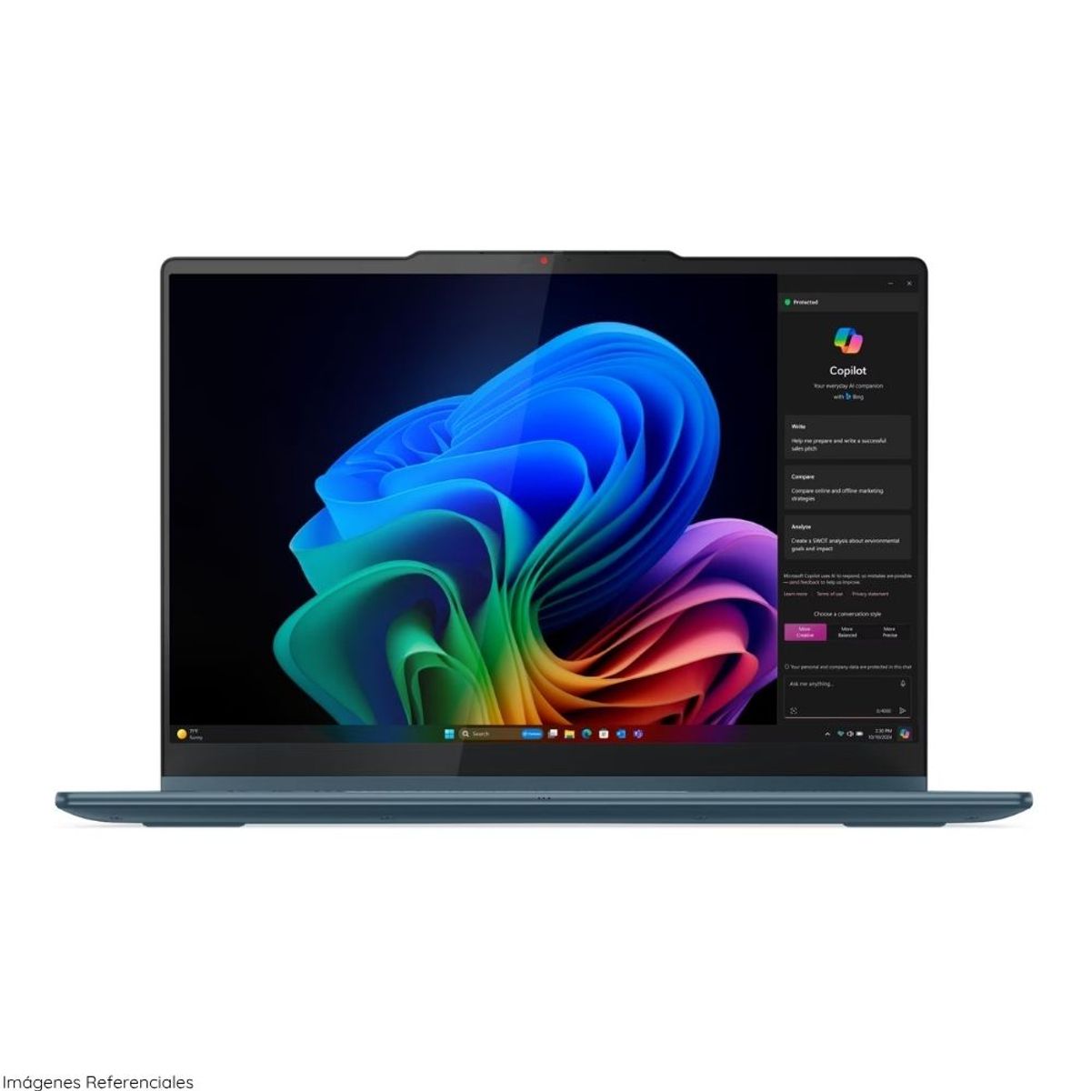 LENOVO - Laptop Lenovo Yoga 7 2 en 1 14AKP10 AMD Ryzen AI 7 350 32GB RAM 1TB SSD 14"  OLED 2.8K WQXGA TÁCTIL