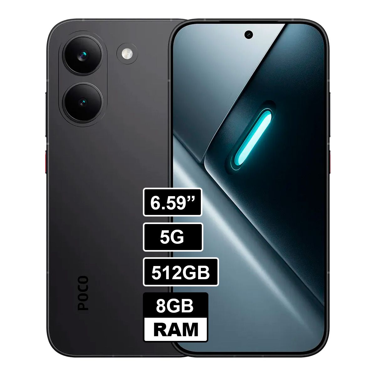 XIAOMI - POCO X8 Pro Negro 8 GB  512 GB