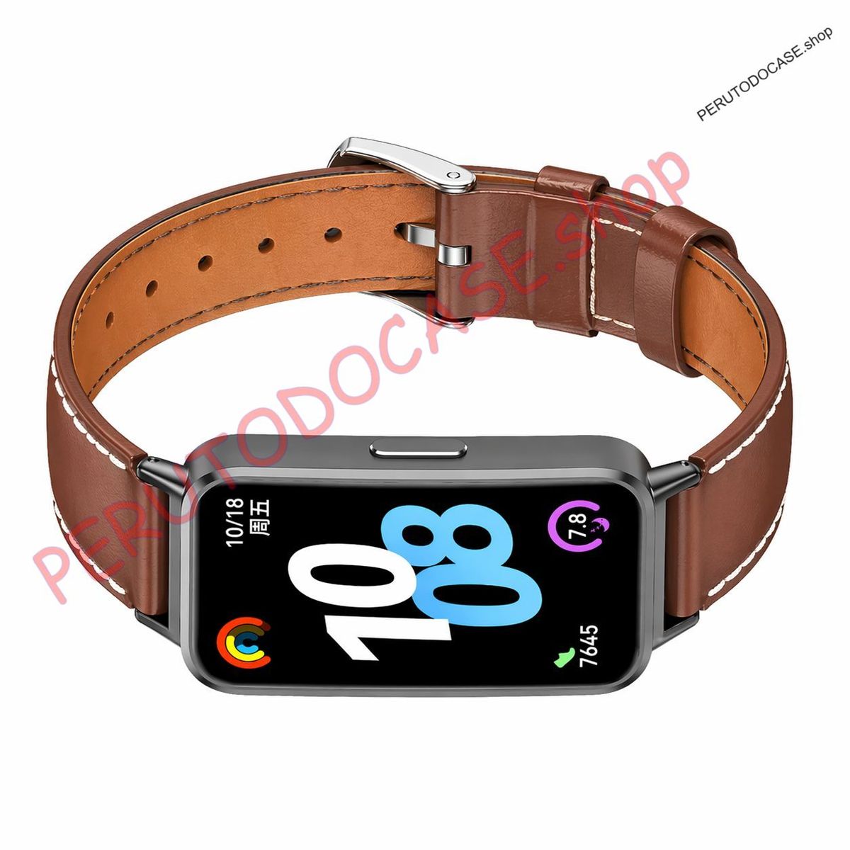 GENERICO - Correa Cuero para Huawei Band 10