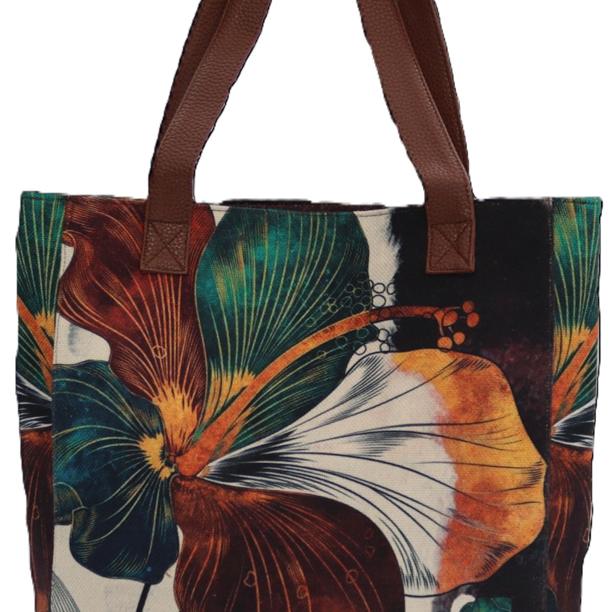 CHULA TULUM - CARTERA MODELO TOTE OPAL DISEÑO  TULIPAN ELEGANTE