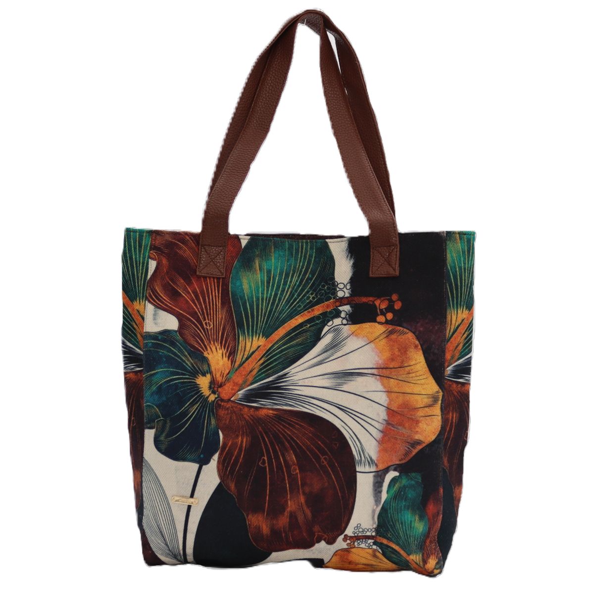 CHULA TULUM - CARTERA MODELO TOTE OPAL DISEÑO  TULIPAN ELEGANTE