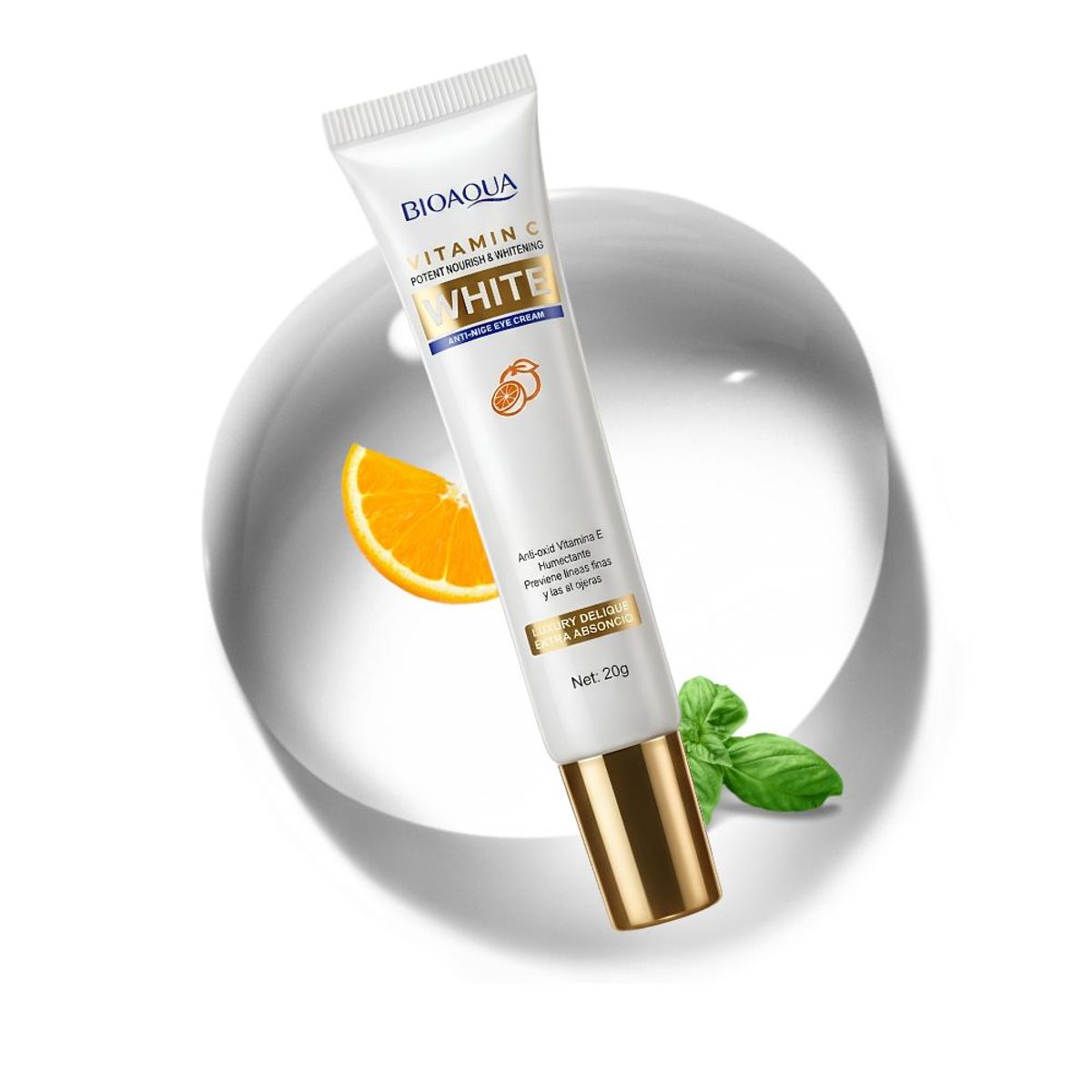 BIOAQUA - Bioaqua Contorno De Ojos Vitamina C White +VC 20g Revitaliza