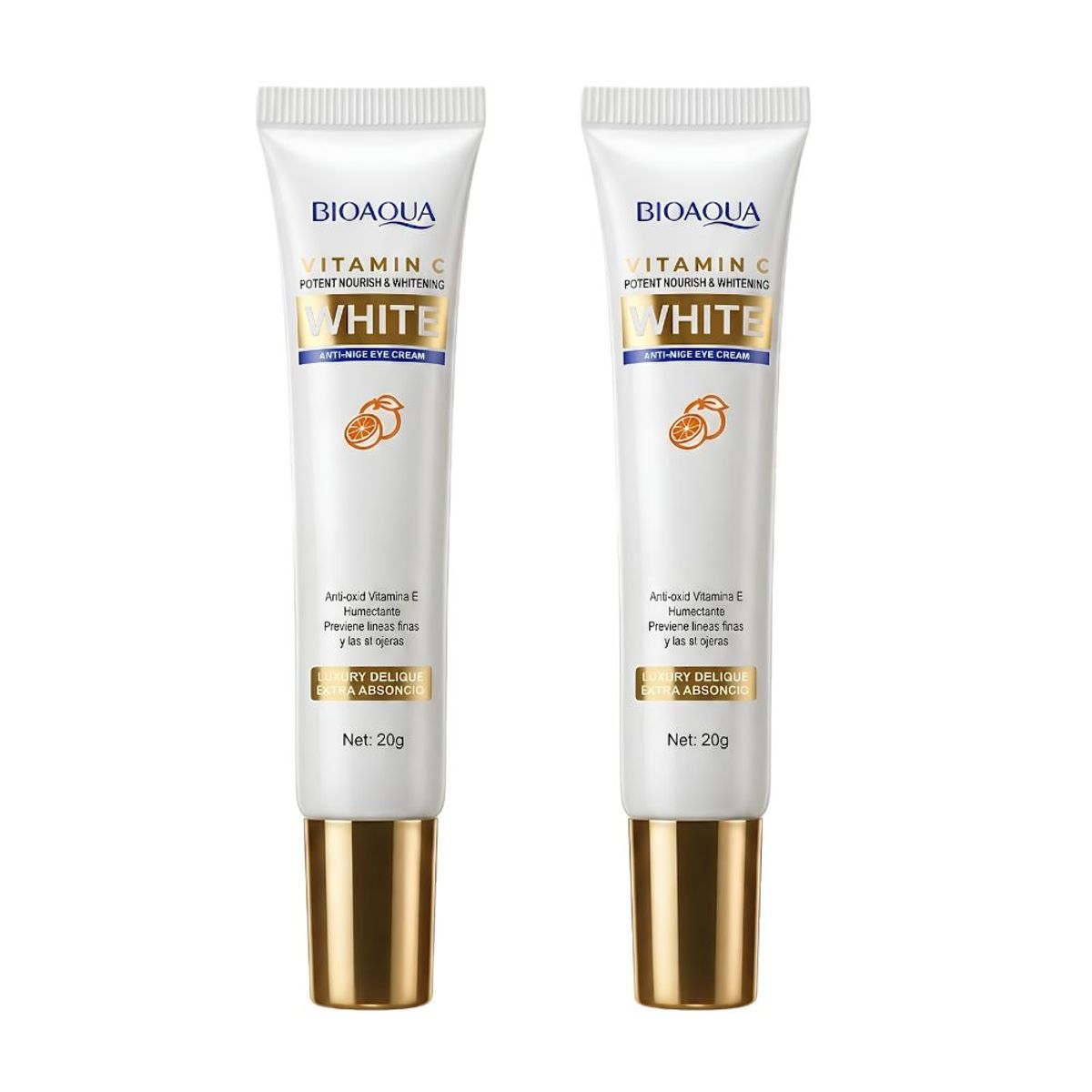 BIOAQUA - Bioaqua Contorno De Ojos Vitamina C White +VC 20g Revitaliza