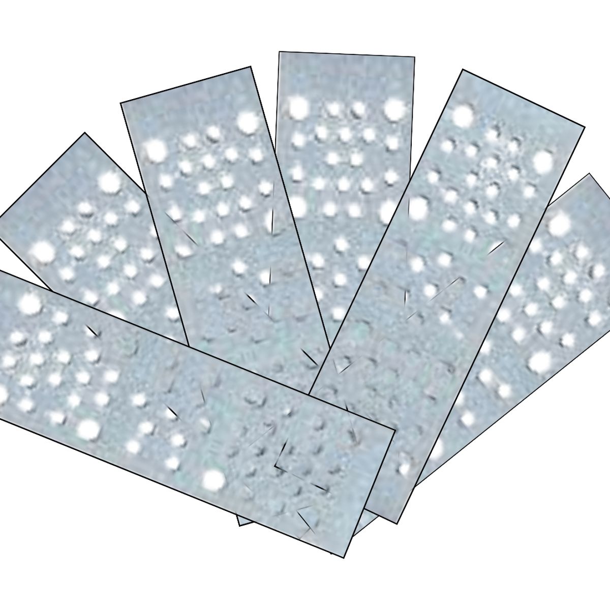 NORTON - LIJA TACO MULTI-AIR A975 2-34X8 GR320 NORTON PACK X 5UNIDADES