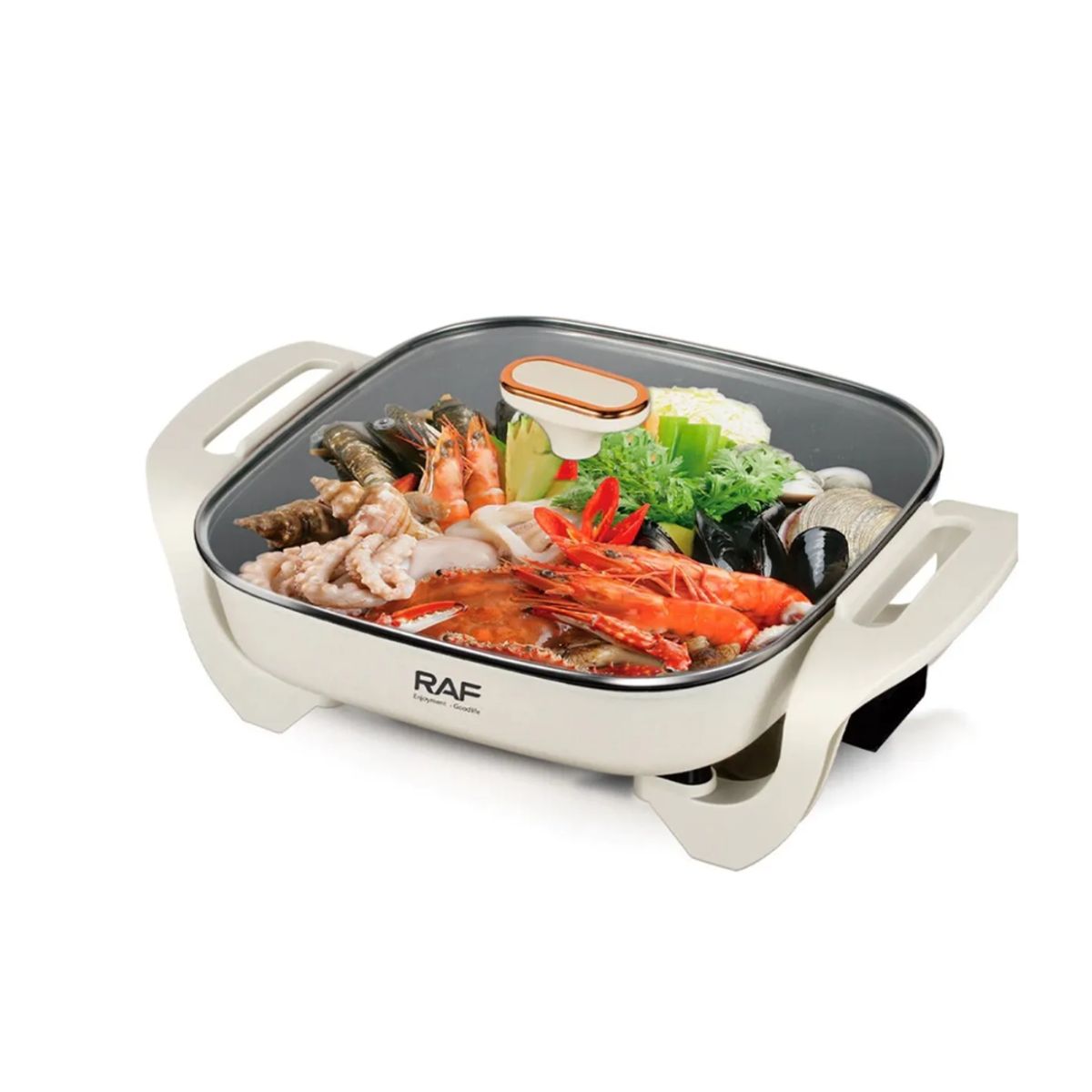 GENERICO - SARTÉN ELÉCTRICA ANTIADHERENTE CON TAPA