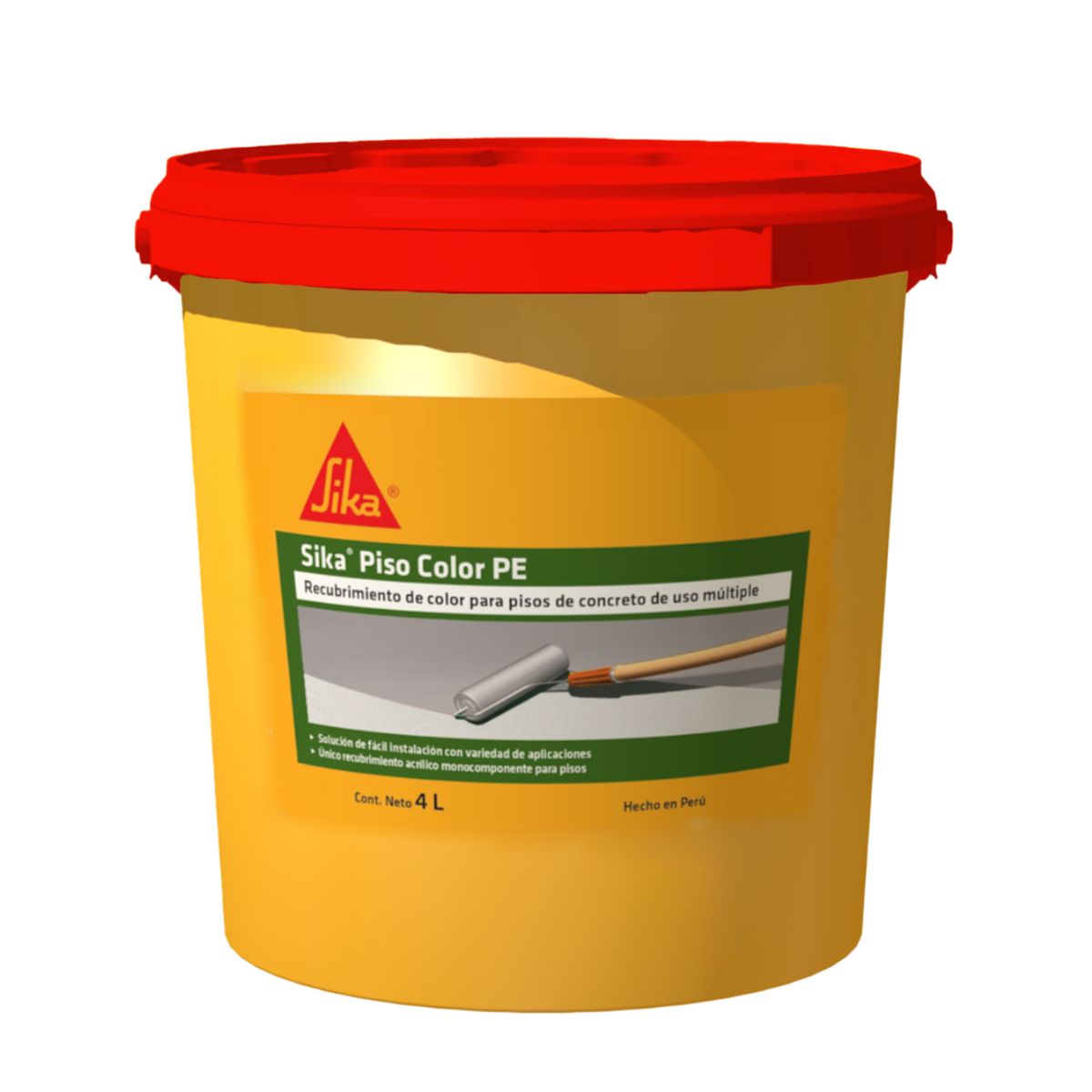 SIKA - Pintura acrílica para pisos Sika® Piso Color x 4 Lt