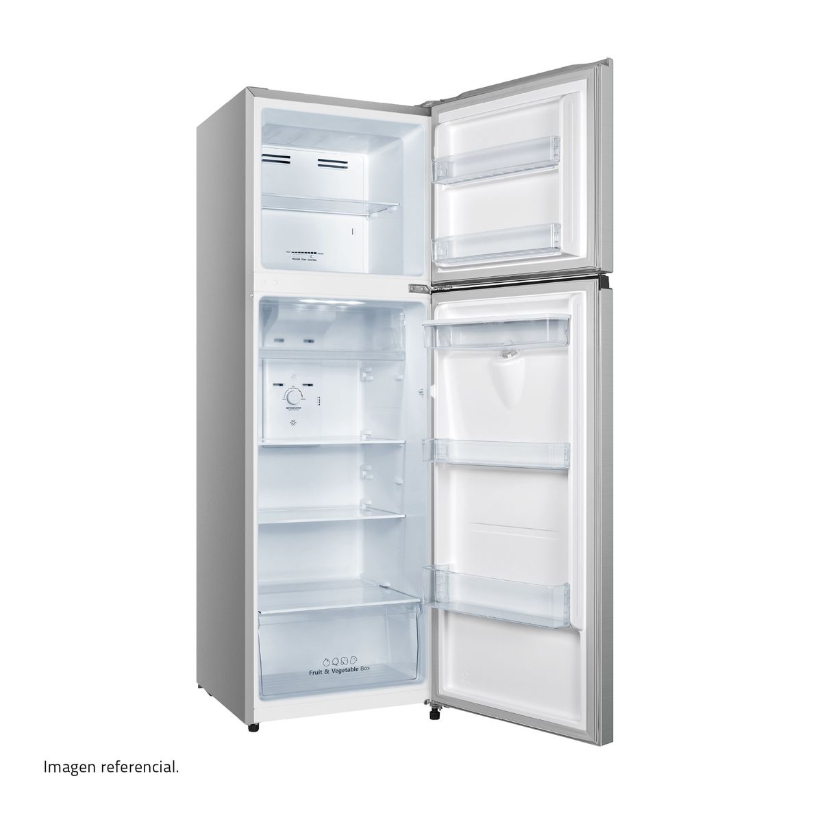 INDURAMA - Refrigeradora Indurama 246 Litros con Dispensador de Agua Negro No Frost RI-389DNI (Nuevo Modelo)