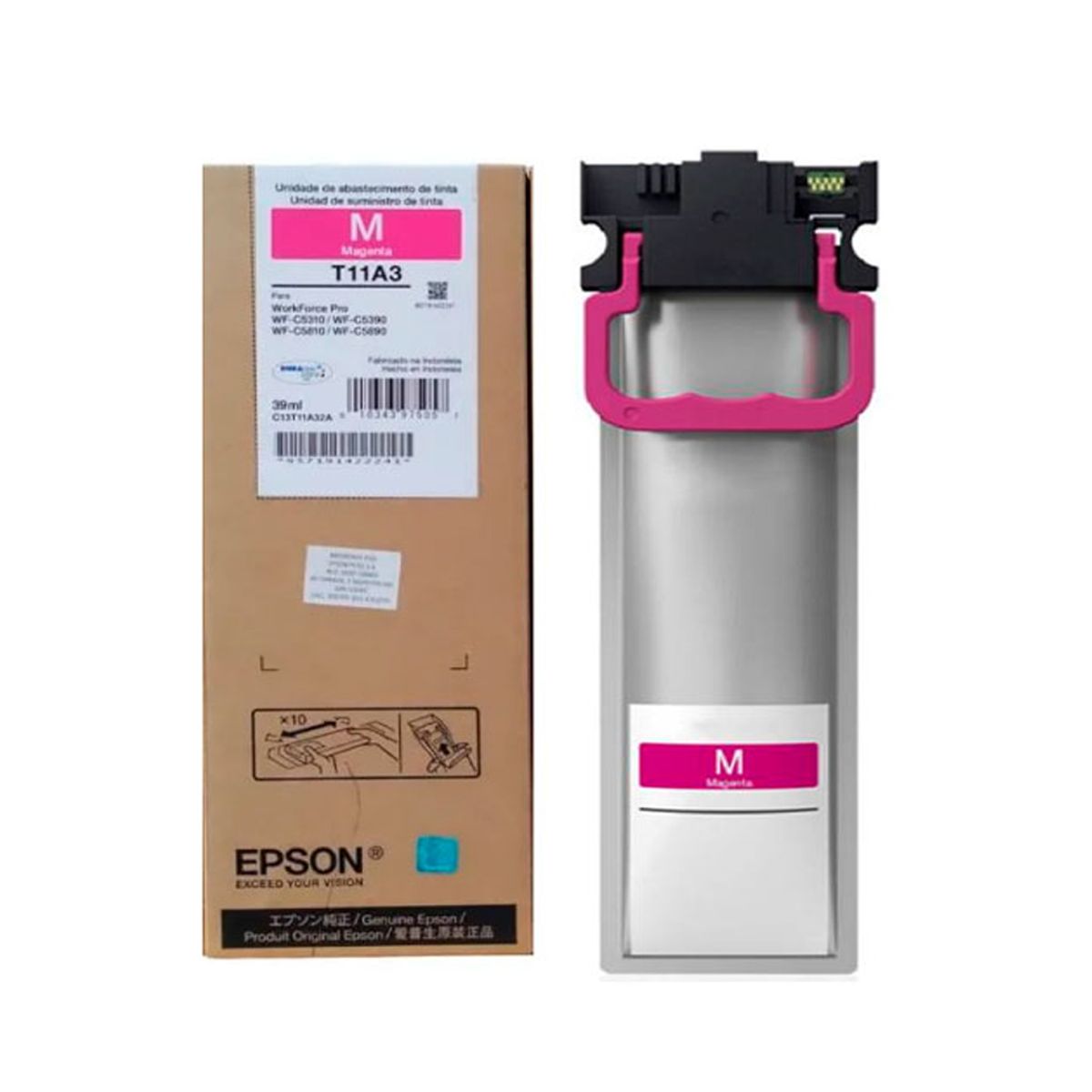 EPSON - TINTA EPSON T11A320-AL MAGENTA PARA WF C5810