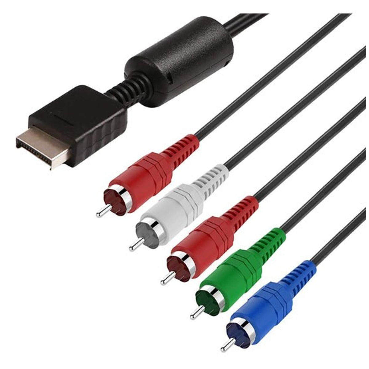 SEISA - Cable De Audio Y Video Componente Para Ps2 Ps3