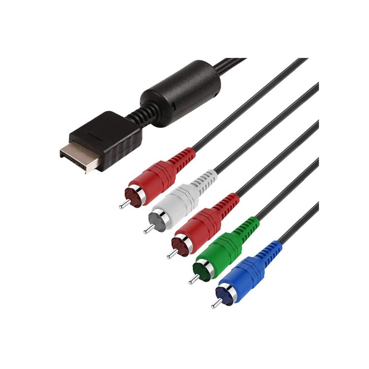 SEISA - Cable De Audio Y Video Componente Para Ps2 Ps3