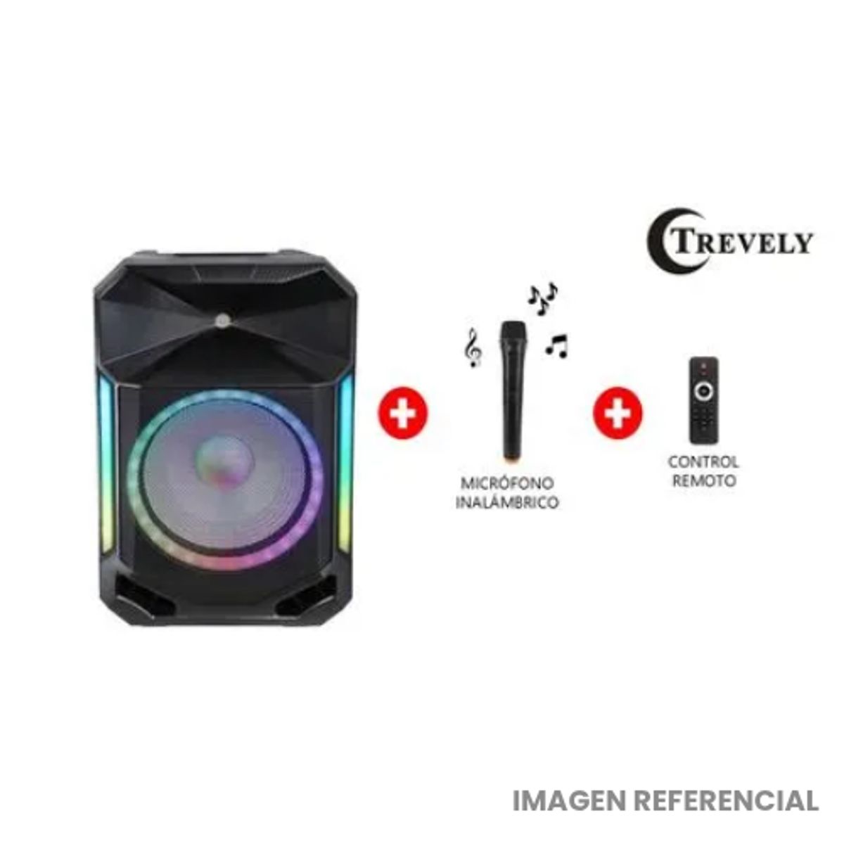 TREVELY - Amplificador Profesional Trevely TA-1580 15 1000W + Trípode PAT-70
