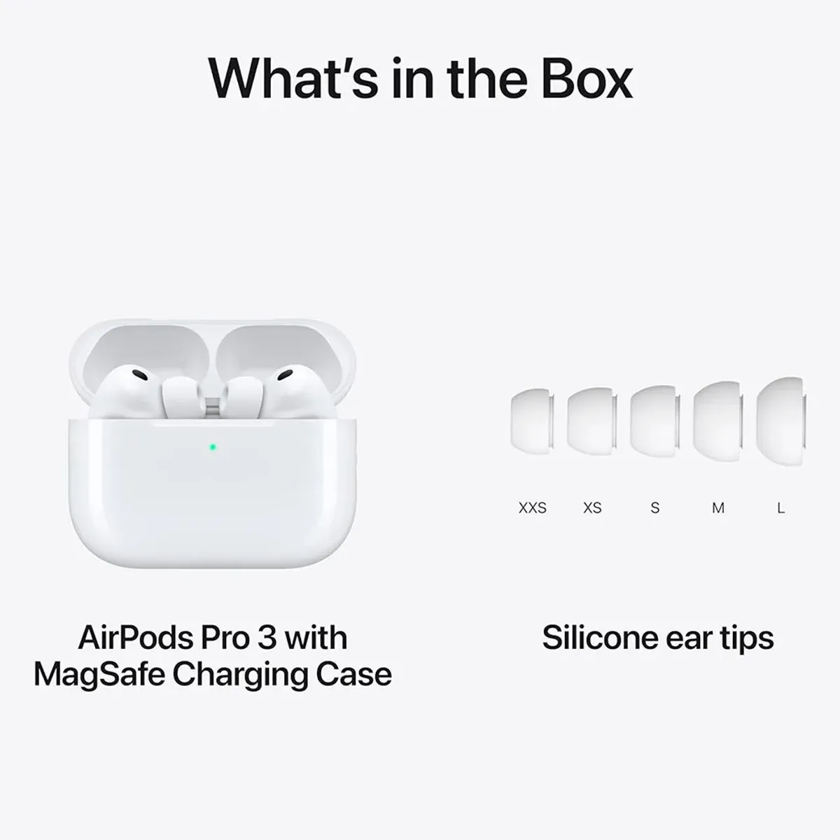APPLE - Apple AirPods Pro 3 Color Blanco Con Cancelación De Ruido