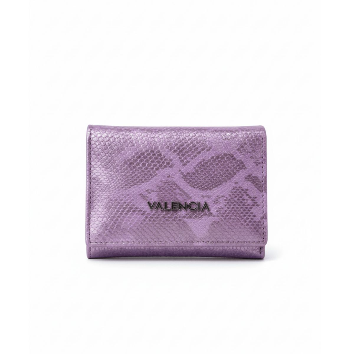 VALENCIA LEATHER - BILLETERA MONEDERO CON RELIEVE DAMA VALENCIA
