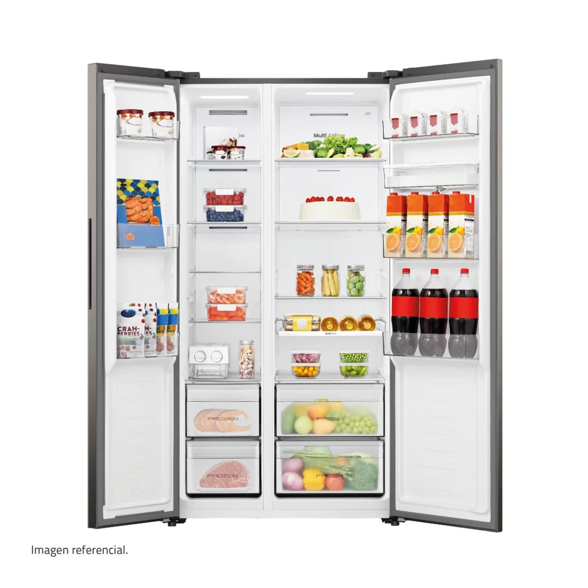 INDURAMA - Refrigeradora Side by Side 529 Litros Croma  Indurama RI-795DI
