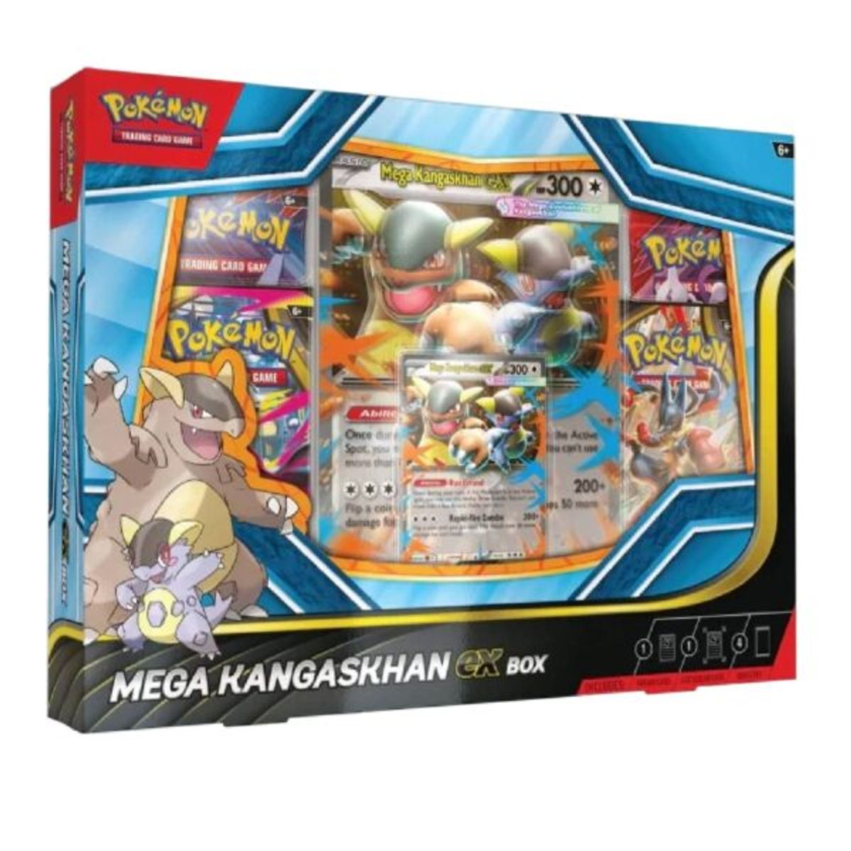 POKEMON - Pokemon TCG Phantasmal Flames Mega Kangaskhan Ex Box Español