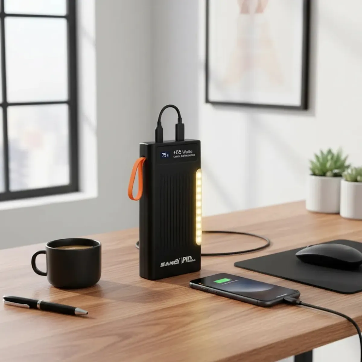 Cargador Portátil Usb-c Carga Super-rapida Powerbank60000mah, marca GENERICO - Foto 2