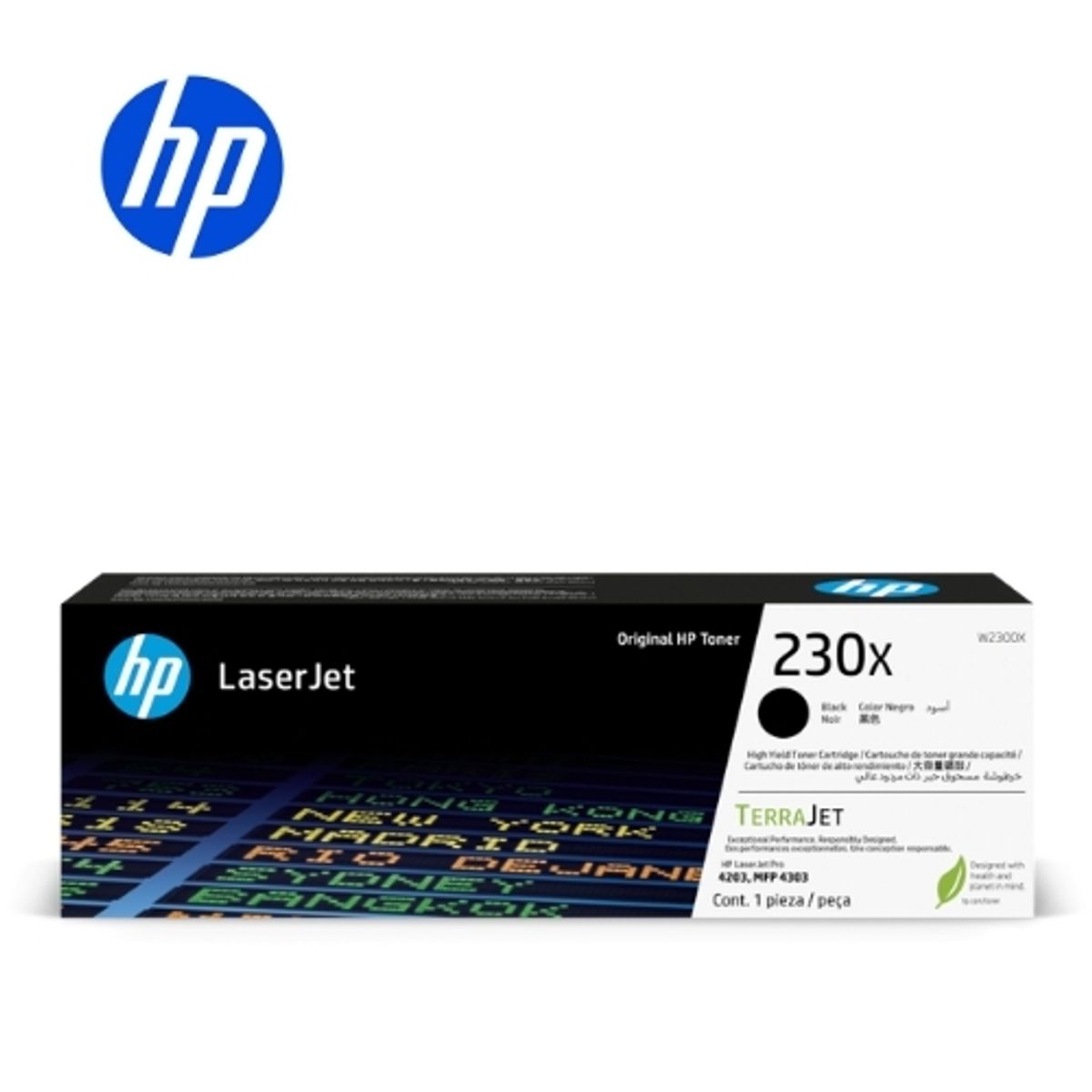 HP - TONER HP W2300X (230X) L.J. BLACK 7.5 KPGS
