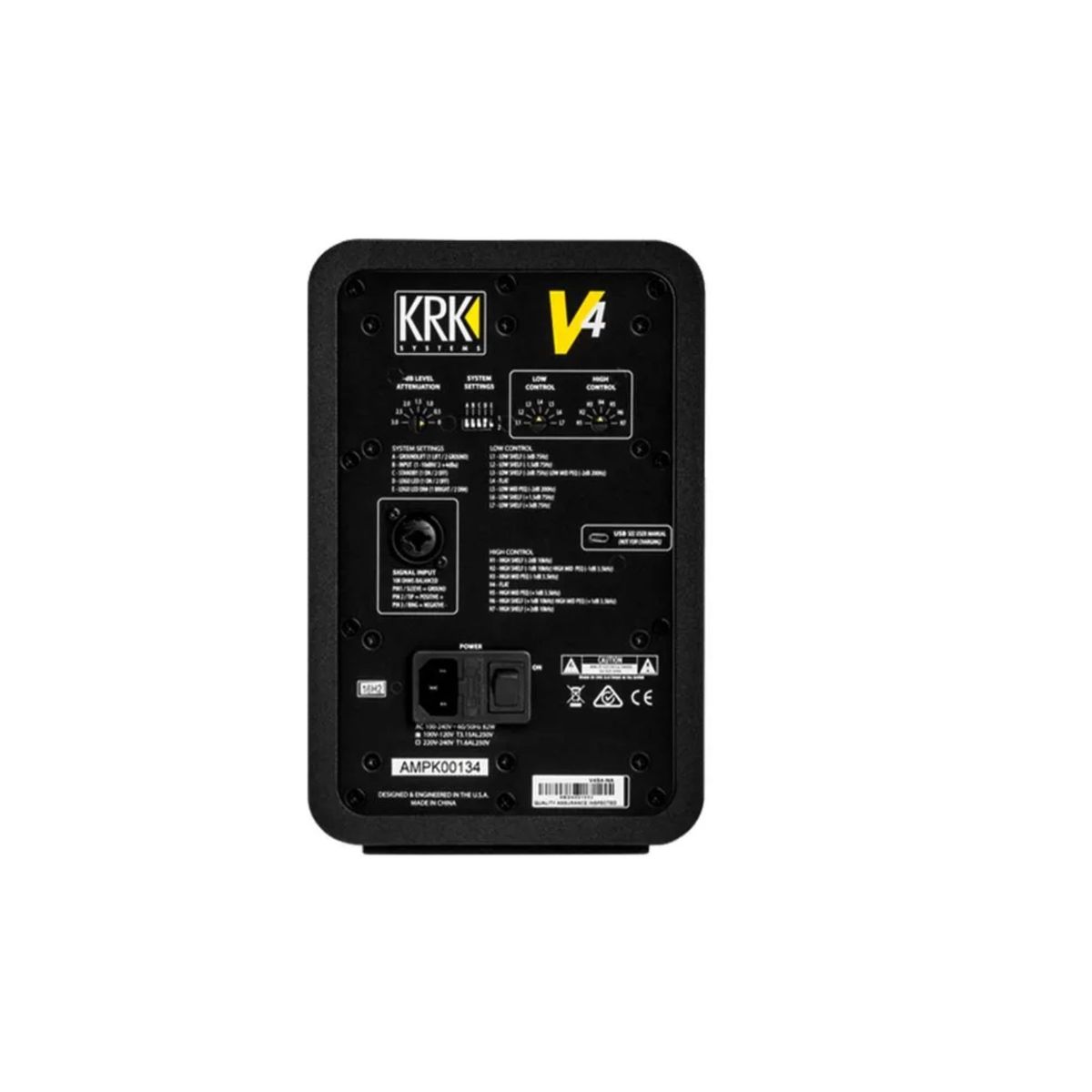 KRK - Monitor de Estudio Activo KRK V4S4-EU Serie V 4″ 85W
