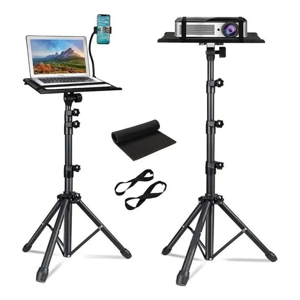 U BUY - Atril Notebook Ajustable Y Soporte Celular Con Bandeja Mouse