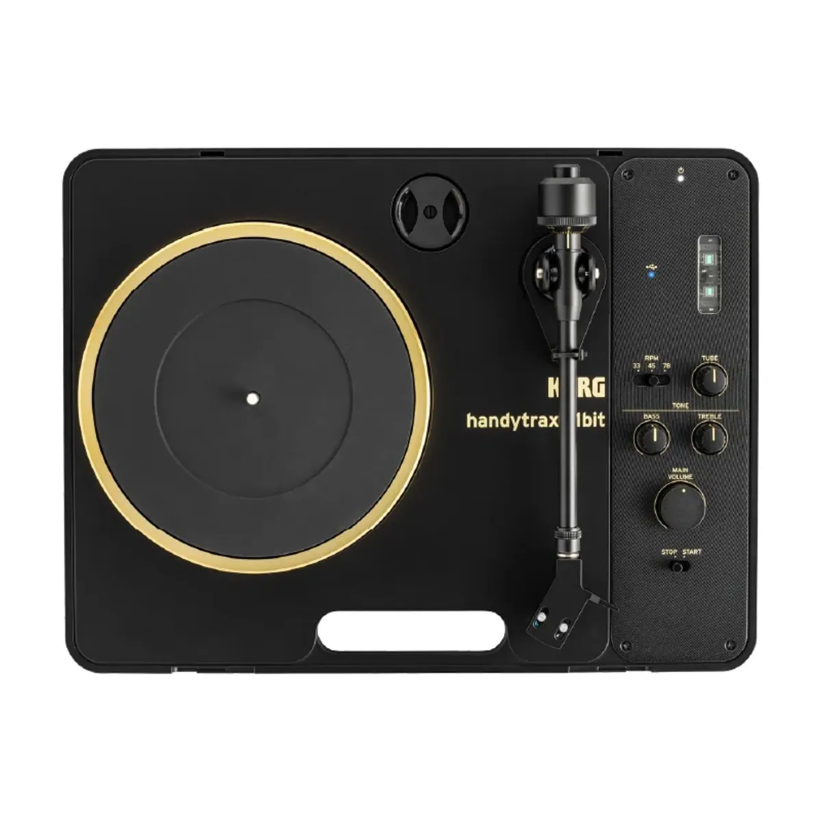 KORG - Tocadiscos Portátil Korg HNDYTRX 1BIT