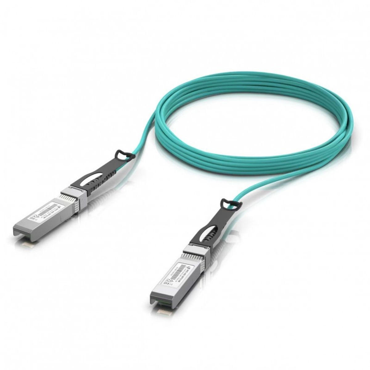 UBIQUITI - Cable AOC jumper de 10m fibra optica con conectores SFP+ a SFP+ para conexion directa