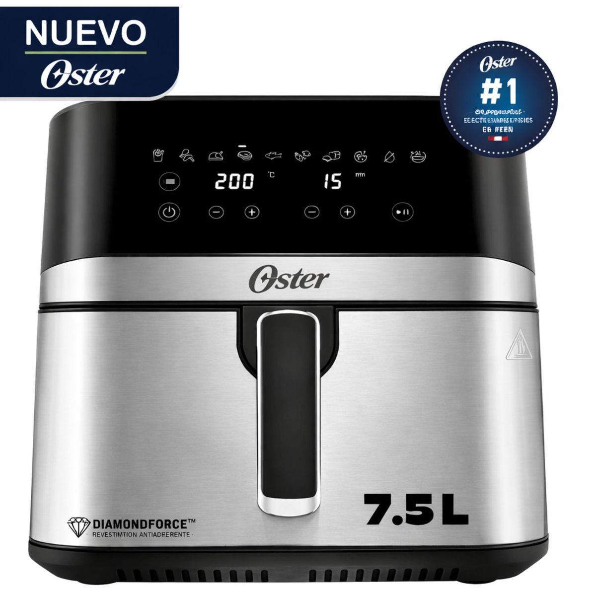 OSTER - Freidora de Aire Digital Oster CKSTAF40WDDF