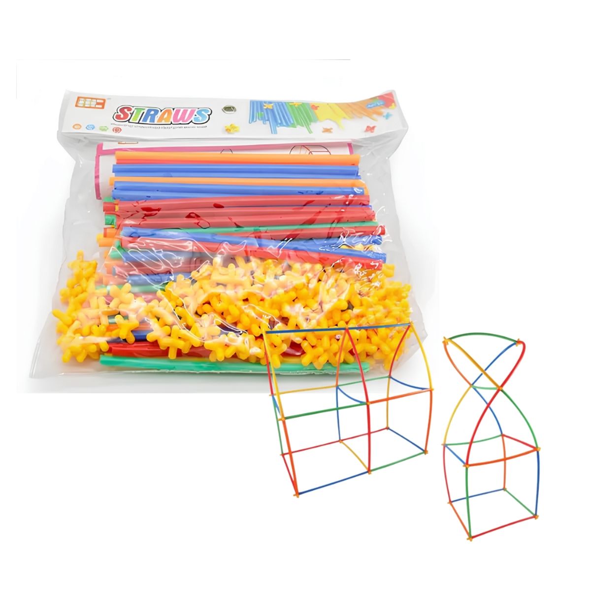 GENERICO - Divertido Juego Didactico Palitos Conectores