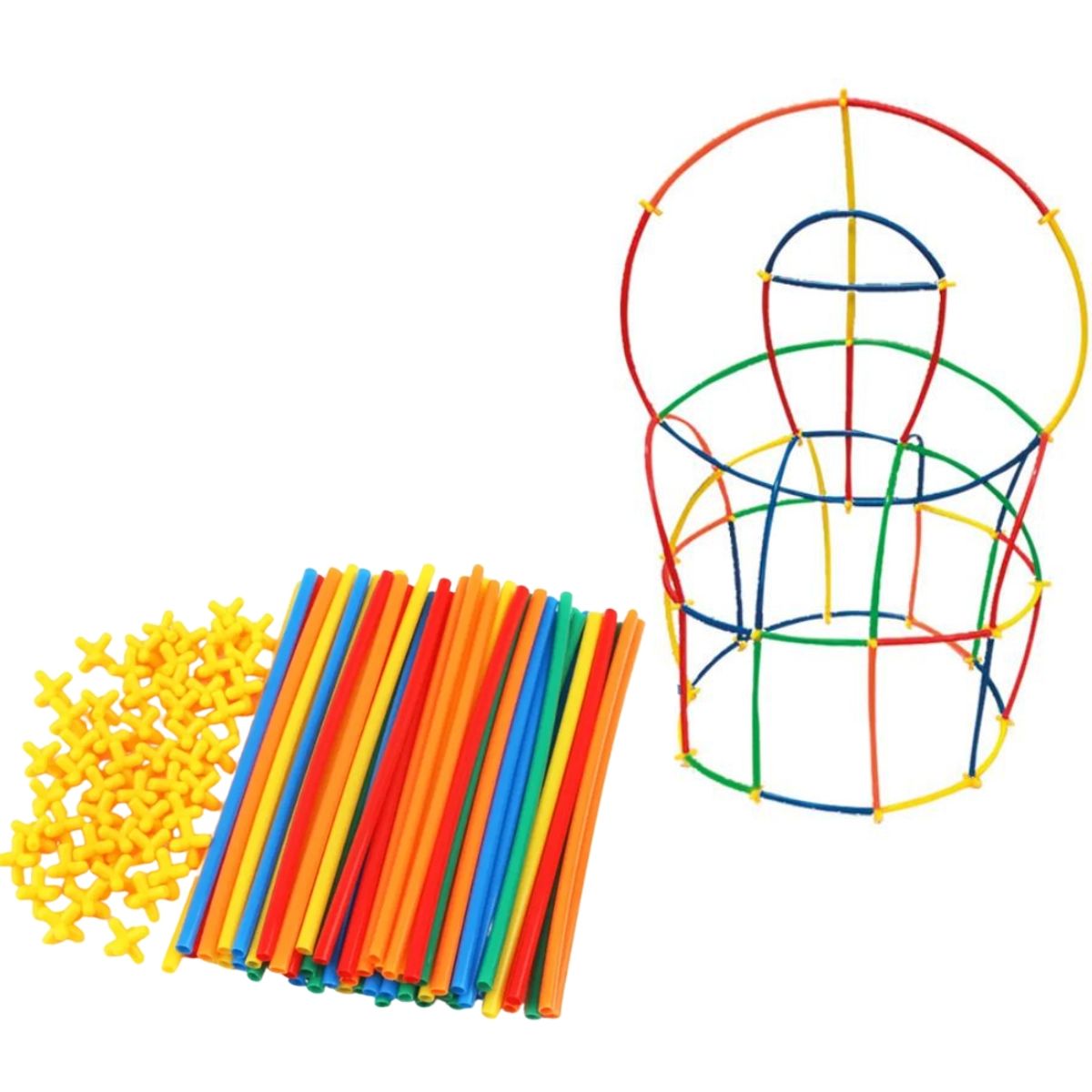 GENERICO - Divertido Juego Didactico Palitos Conectores