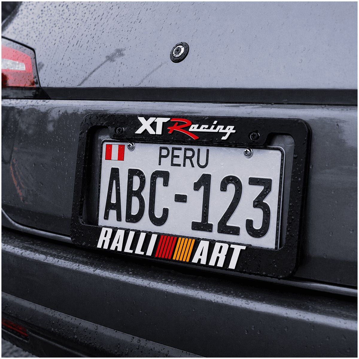 JET - Marco Portaplaca Ralli Art Deportivo Universal