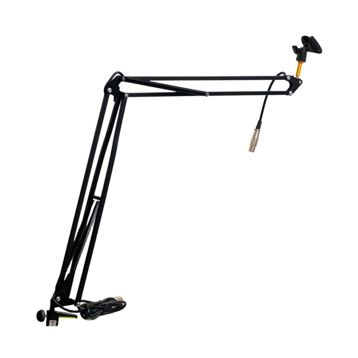 GENERICO - Pedestal De Micrófono De Mesa Para Estudio Con Cable RP-1 HAWK FREE POWER